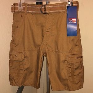 Boys shorts brand: PHAT FARM Khaki color